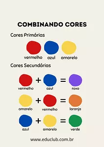 Cores secundárias