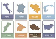 Países da Europa Países da Europa para 3º Ano, 2º Ano, 1º Ano de Geografia, Recursos Educativos, Europa - Material educacional