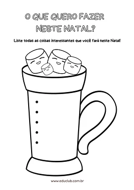 O que eu quero fazer neste Natal? - Lista de ideias O que eu quero fazer neste Natal? - Lista de ideias para 2º Ano, 1º Ano de Datas Comemorativas, Língua Portuguesa, Natal -...