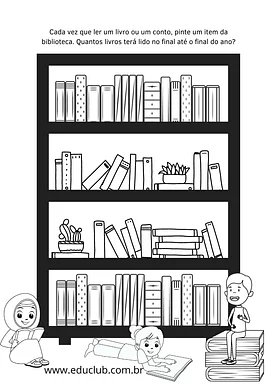 Atividade leia e pinte um livro Atividade leia e pinte um livro para 5º Ano, 4º Ano, 3º Ano, 2º Ano, 1º Ano de Língua Portuguesa, Recursos Educativos - Ma...