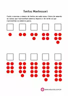 Tentos Montessori - Par ou ímpar?