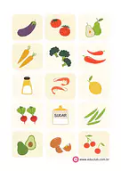Jogo da memória dos alimentos Jogo da memória dos alimentos para Creche, Pré-Escola de Língua Portuguesa, Recursos Educativos, Habilidades Perceptivas, ...