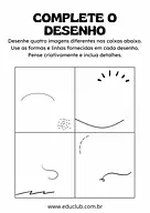 Desenho para completar