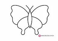 Molde de borboleta