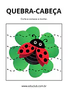 Quebra-cabeça animais da primavera Quebra-cabeça animais da primavera para Creche, Pré-Escola de Ciências, Estações do ano - Material educacional