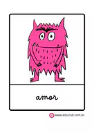 Monstro das Cores Amor para Creche, Pré-Escola de Recursos Educativos, Educação Emocional, Emoções - Material educacional