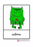 Monstro das Cores Calma
