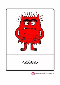Monstro das Cores Raiva