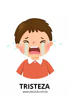 Fichas das emoções para Creche, Pré-Escola de Educação Emocional, Emoções - Material educacional