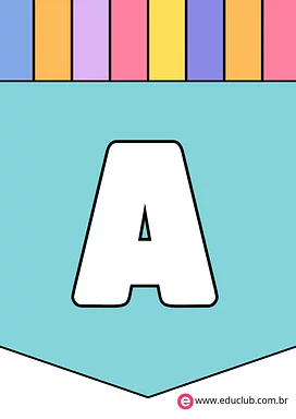 Alfabeto para sala de aula Alfabeto para sala de aula para 2º Ano, 1º Ano de Língua Portuguesa, Recursos Educativos, Alfabeto - Material educacional