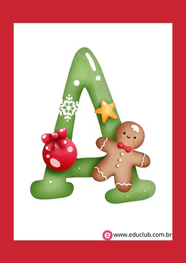 Alfabeto de Natal Alfabeto de Natal para 1º Ano de Datas Comemorativas, Língua Portuguesa, Recursos Educativos, Natal, Alfabeto - Material e...