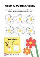 Como fazer arranjo de margarida de papel para Pré-Escola de Estações do ano, Como fazer, Artes - Material educacional
