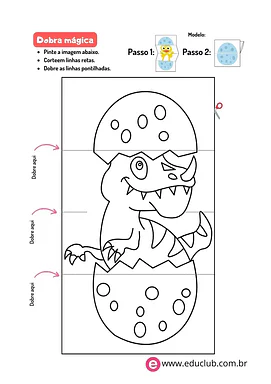 Fantoche de dinossauro Fantoche de dinossauro para 2º Ano, 1º Ano de Teatro, Artes - Material educacional