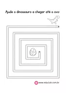 Caminho tracejado para Pré-Escola de Língua Portuguesa, Pré-escrita - Material educacional