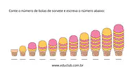 Contar de 0 a 10 Contar de 0 a 10 para 1º Ano de Números, Matemática - Material educacional
