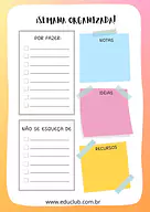 Organização da semana Organização da semana para 2º Ano, 1º Ano de Recursos Educativos, Ciências, Tipos de folhas, Calendário - Material educaci...