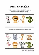 Exercício de memória visual