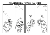 Marcador de página de Natal para imprimir Marcador de página de Natal para imprimir para Pré-Escola de Datas Comemorativas, Natal, Desenhos, Artes - Material educac...