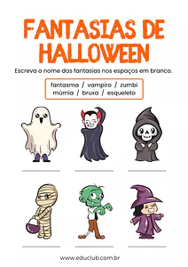 Fantasias de Halloween