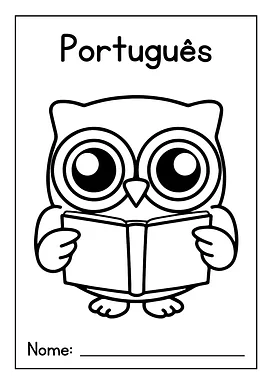 Capa de caderno para imprimir Capa de caderno para imprimir para 5º Ano, 4º Ano, 3º Ano, 2º Ano, 1º Ano de Recursos Educativos, Capa de trabalho - Mater...