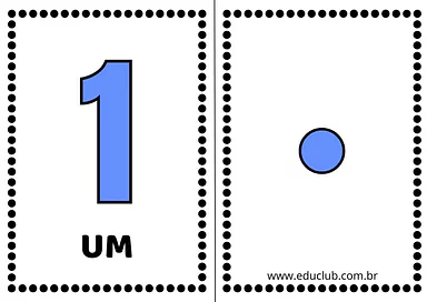 Números e quantidades de 1 a 10 Números e quantidades de 1 a 10 para Creche, Pré-Escola de Números, Matemática - Material educacional