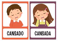 Sentimentos e emoções para Creche, Pré-Escola de Educação Emocional, Emoções - Material educacional