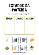 Sólido, líquido ou gasoso? para 4º Ano, 3º Ano de Estados da Matéria - Material educacional