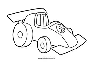 Carros para colorir