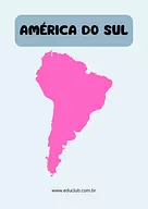 Mapa dos continentes