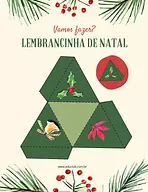 Lembrancinha de Natal para imprimir