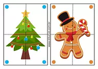 Puzzle de Natal para imprimir