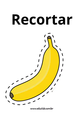 Atividade de recorte para Creche, Pré-Escola de Língua Portuguesa, Pré-escrita - Material educacional