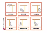 Atividade com preposições de lugar