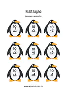 Continhas de adição com desenhos para 1º Ano de Operações básicas, Matemática - Material educacional