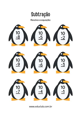 Continhas de adição com desenhos Continhas de adição com desenhos para 1º Ano de Operações básicas, Matemática - Material educacional