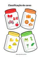 Pareamento de cores para Creche, Pré-Escola de Cores, Artes - Material educacional