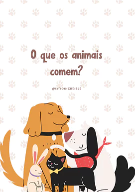 O que os animais comem? Atividade educativa para imprimir O que os animais comem? Atividade educativa para imprimir para Creche, Pré-Escola de Ciências, Seres Vivos - Material educ...