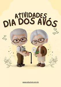 Atividade para Dia dos Avós para imprimir grátis