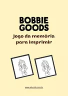 Jogo da memória Bobbie Goods para imprimir
