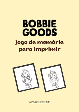 Jogo da memória Bobbie Goods para imprimir Jogo da memória Bobbie Goods para imprimir para 2º Ano, 1º Ano de Desenhos, Artes - Material educacional