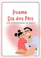 Poema Dia dos Pais com interpretação de texto