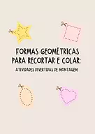 Formas geométricas para recortar e colar