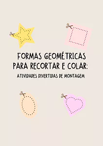 Formas geométricas para recortar e colar