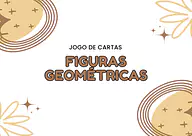 Jogo de cartas das figuras geométricas para 3º Ano, 2º Ano, 1º Ano de Geometria, Figuras Geométricas - Material educacional