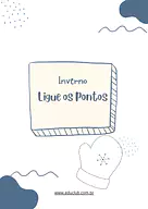 Ligue os pontos de inverno Ligue os pontos de inverno para Creche, Pré-Escola de Ciências, Estações do ano, Pré-escrita - Material educacional