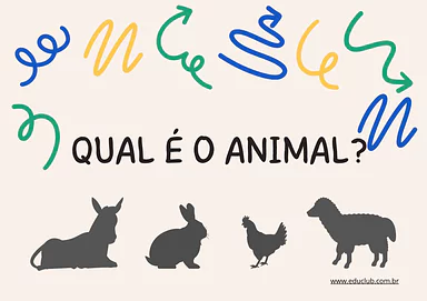Pareamento de sombras de animais Pareamento de sombras de animais para Creche, Pré-Escola de Atenção e Concentração - Material educacional