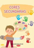 Cartaz das cores secundárias