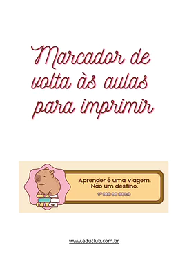 Marcador de páginas para volta às aulas Marcador de páginas para volta às aulas para Creche, 5º Ano, 4º Ano, 3º Ano, 2º Ano, 1º Ano, Pré-Escola de Volta às Aulas ...