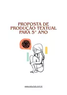 Produção textual para 5 ano
