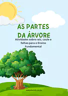 Atividade sobre as partes da árvore para 5º Ano, 4º Ano, 3º Ano, 2º Ano, 1º Ano de Datas Comemorativas, Ciências, Plantas,...